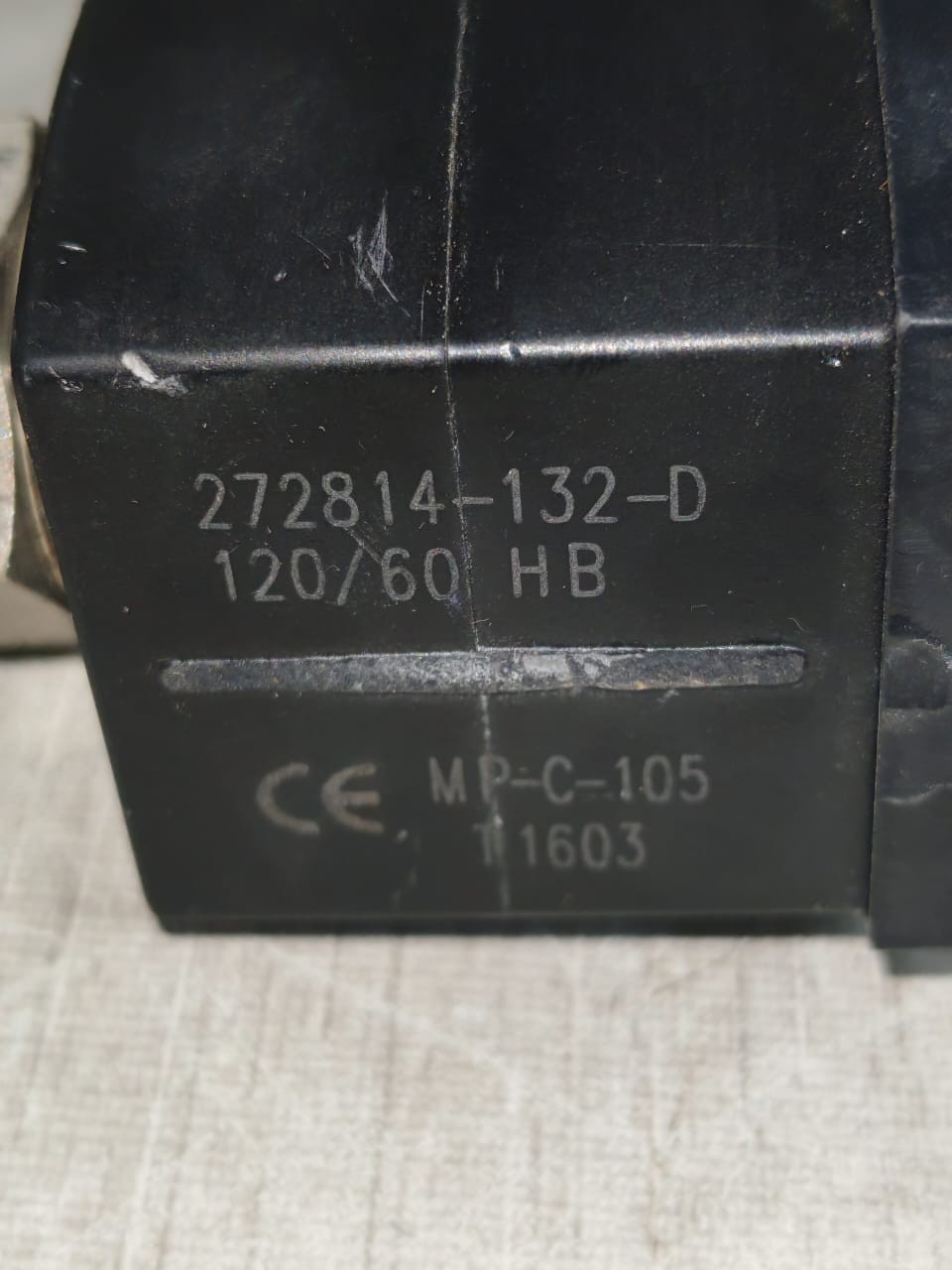 ASCO 272814-132-D  / 322939 ASCO 272814-132-D RED-HAT SOLENOID VALVE 322939 8