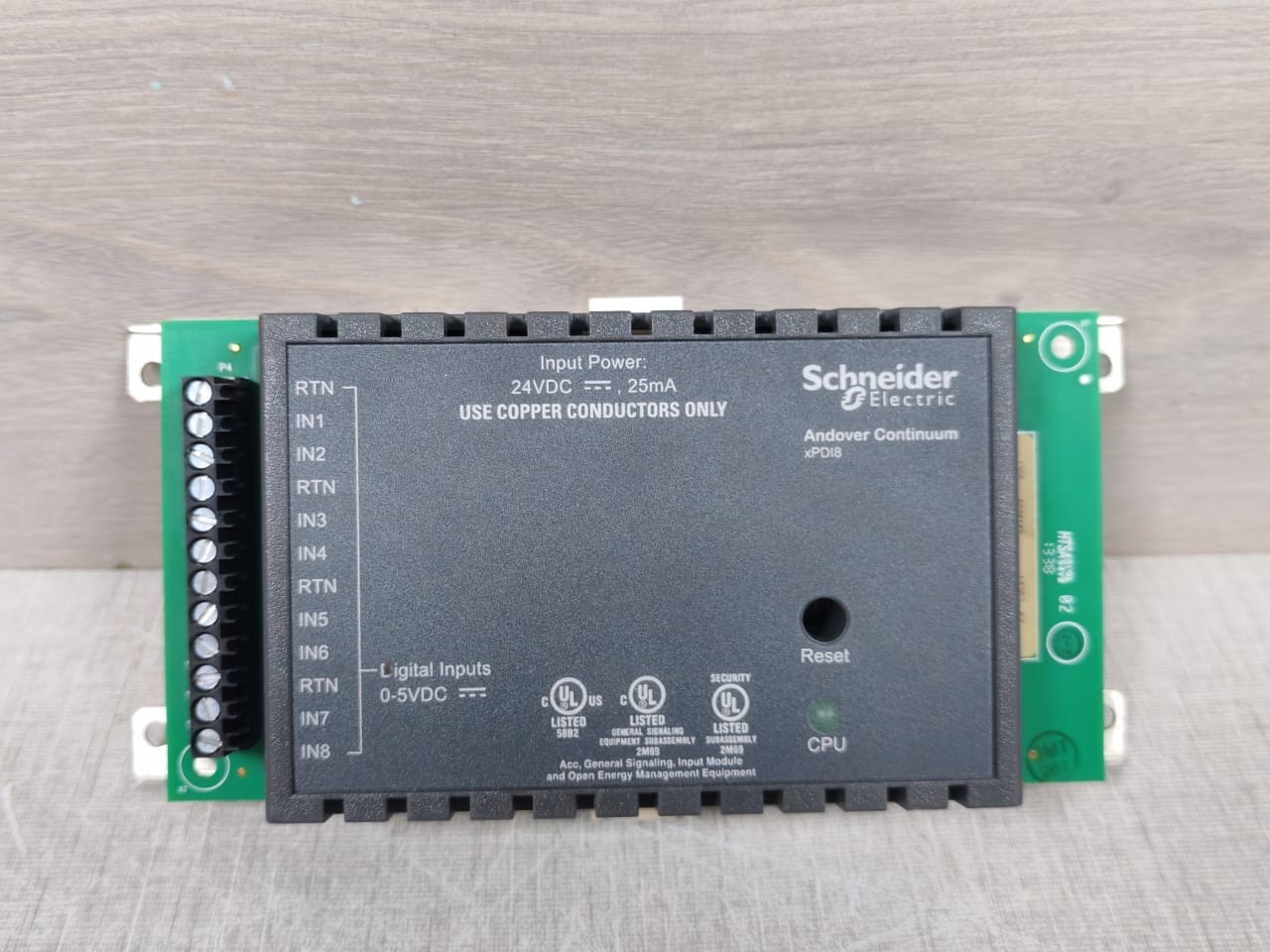 Schneider Electric XPDI8-A Schneider Electric XPDI8-A Andover Continuum XPDI8 Expansion Module 2
