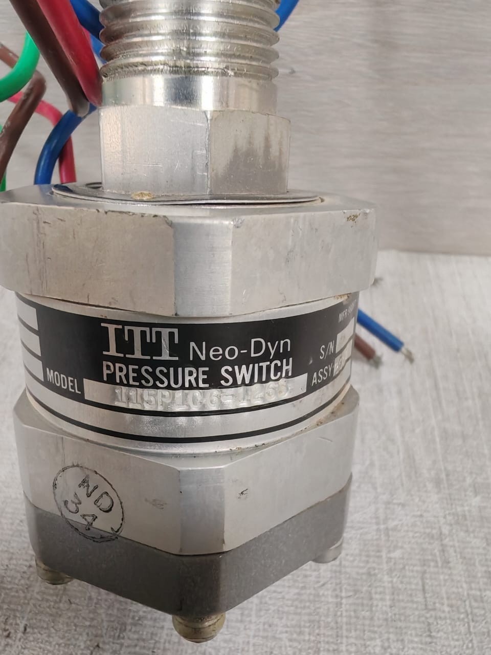 NEO DYN 115P1C6-1263 NEO DYN 115P1C6-1263 PRESSURE SWITCH 2