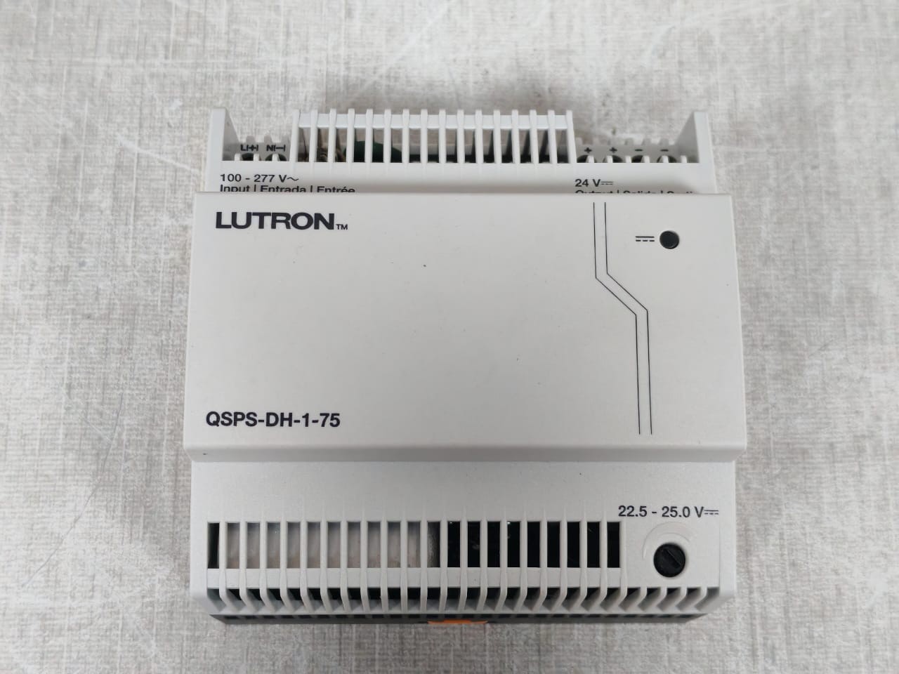 Lutron QSPS-DH-1-75 LUTRON QSPS-DH-1-75 POWER SUPPLY 24V 8