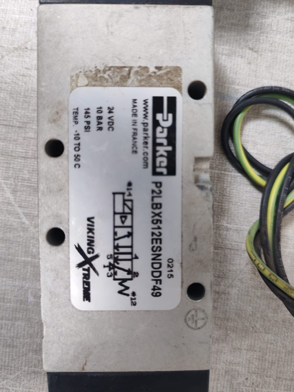 Parker P2LBX512ESNDDF49 / 108-030-0952 0568/6726 Parker P2LBX512ESNDDF49 with Nass Magnet 108-030-0952 0568/6726 3
