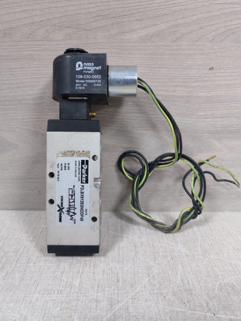 Parker P2LBX512ESNDDF49 / 108-030-0952 0568/6726 Parker P2LBX512ESNDDF49 with Nass Magnet 108-030-0952 0568/6726 10