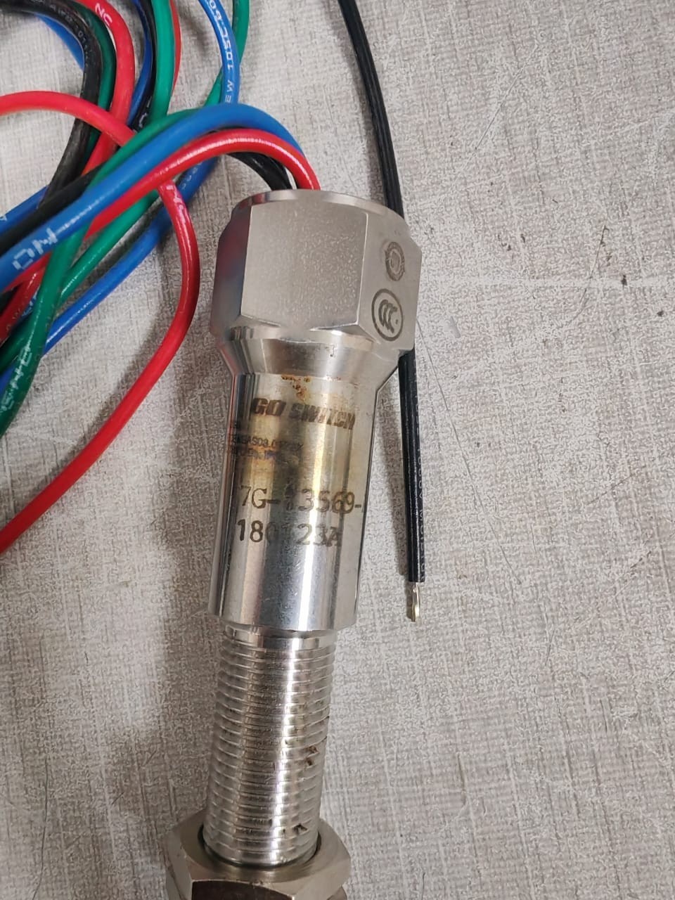 GO SWITCH TOP WORX 7G-13569-A2 GO SWITCH TOPWORX 7G-13569-A2 LIMIT ACTION SWITCH 180123A 3