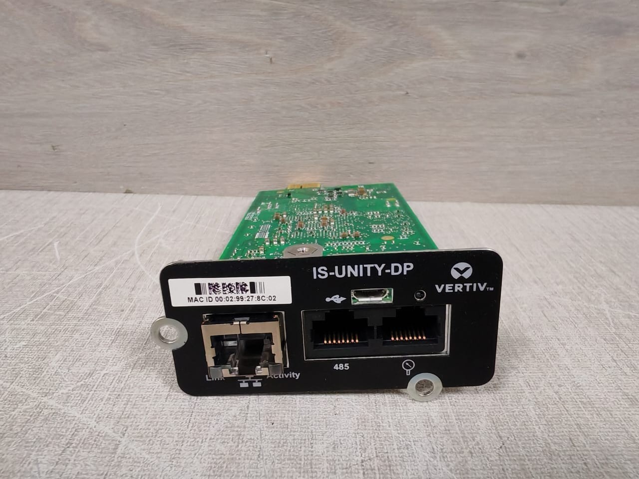 Vertiv Liebert IS-UNITY-DP Communication Card 417831G/2 REV.44