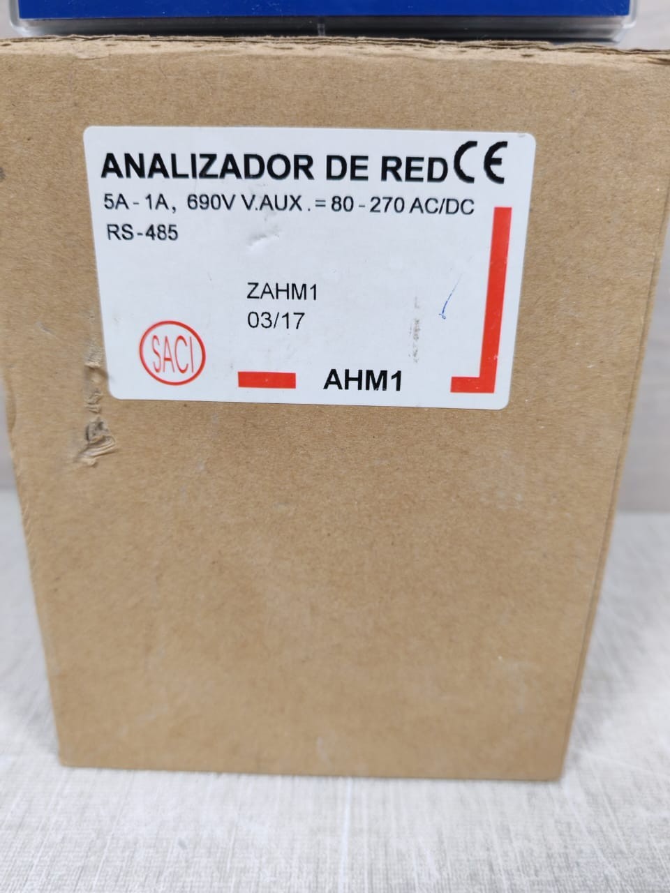 SACI AHM1-RC SACI AHM1-RC POWER ANALYZER 3X400/690 VAC max 8