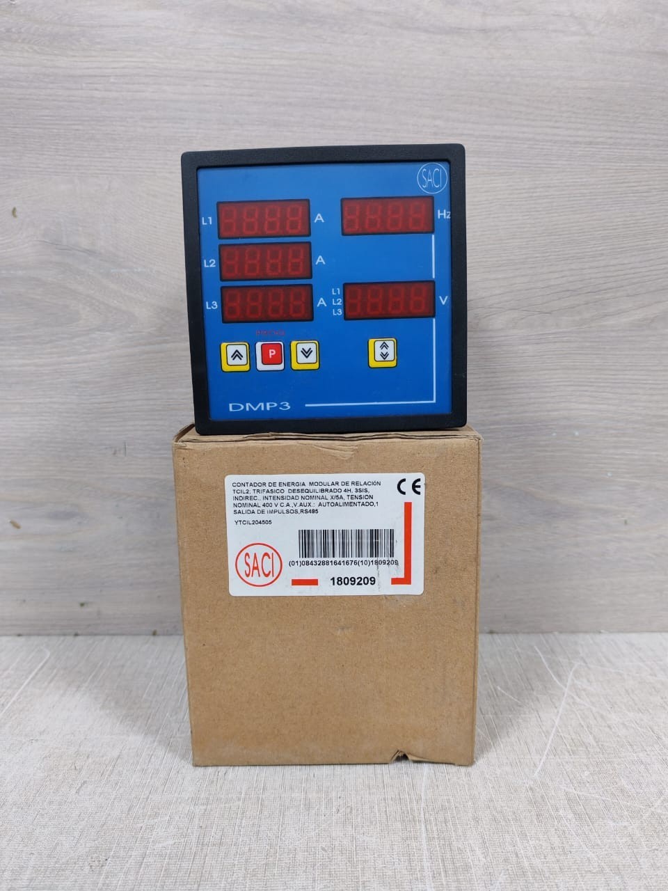 SACI DMP3 PROGRAMMABLE DIGITAL MULTIMETER INDICATOR
