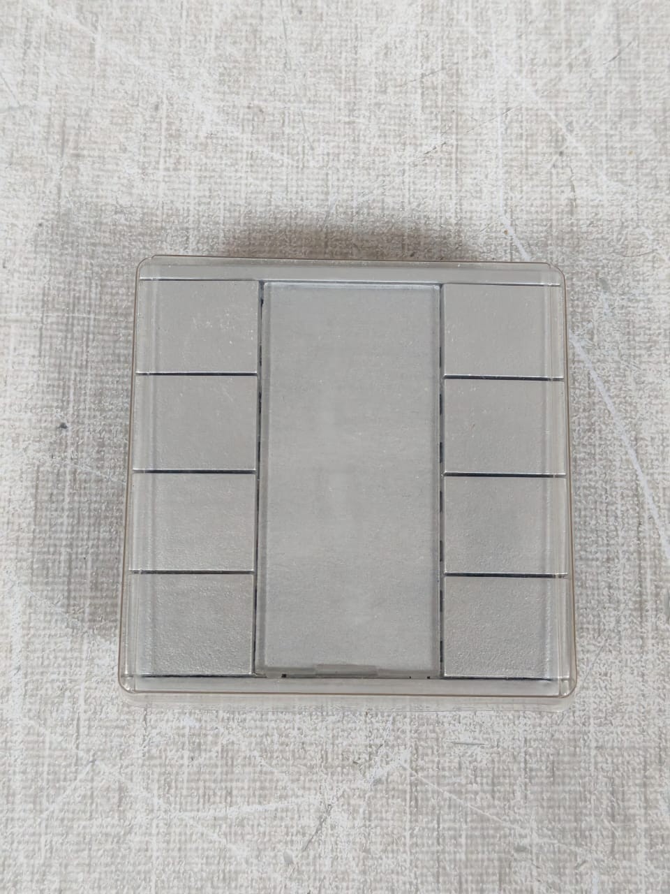 Schneider Electric MTN627860 SCHNEIDER ELECTRIC MTN627860 PUSH-BUTTON 4-GANG PLUS ALUMINIUM 6