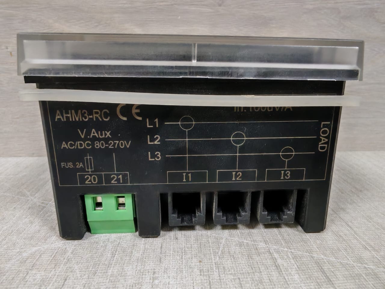 SACI AHM3-RC SACI AHM3-RC NETWORK ANALYZER 3X400/690 VAC max.45-65Hz 3