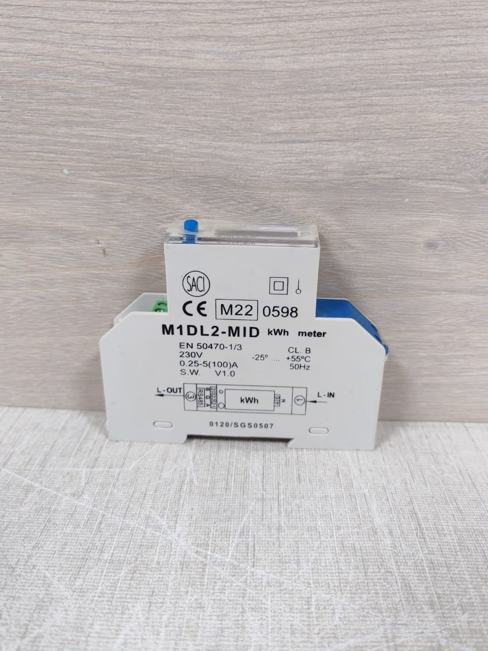 SACI M1DL2-MID SINGLE-PHASE DIRECT ENERGY METER