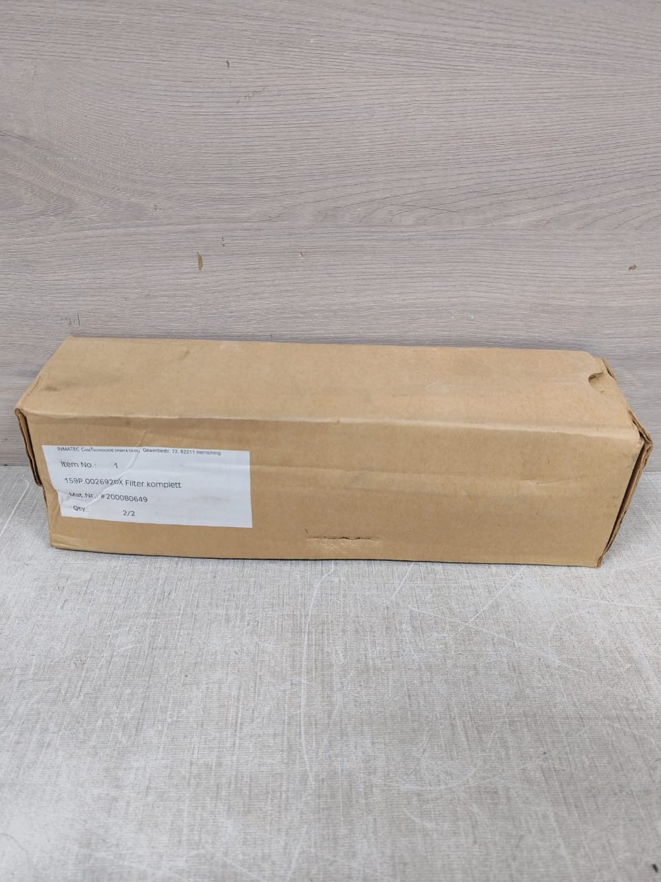 INMATEC 159P.002692DX INMATEC 159P.002692DX N2 GENERATION FILTER 10