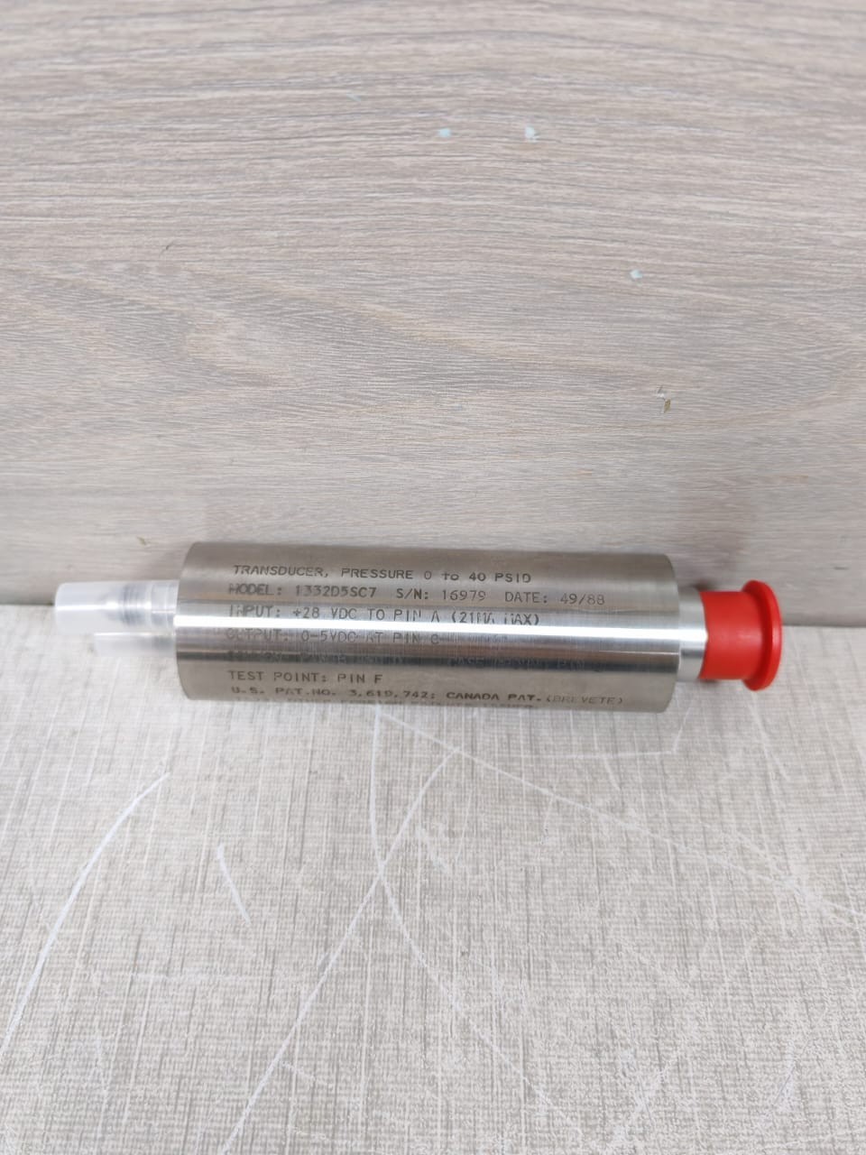 Rosemount 1332D5SC7 ROSEMOUNT 1332D5SC7 TRANSDUCER,PRESSURE 0 TO 40 PSID 4