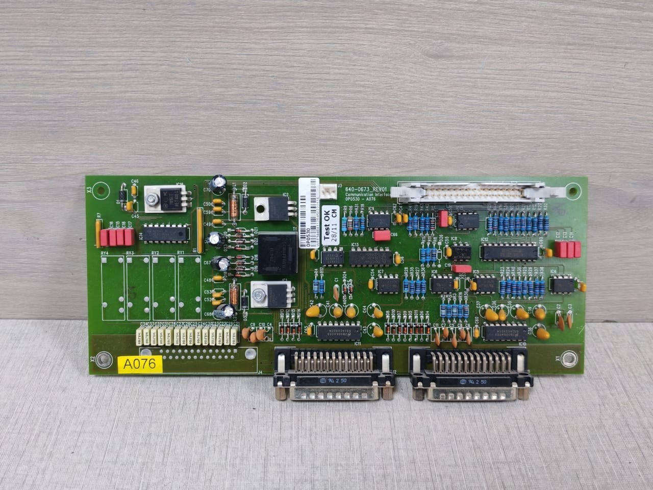 GUTOR 0P0530-A076 COMMUNICATION INTERFACE 640-0673_REV.01