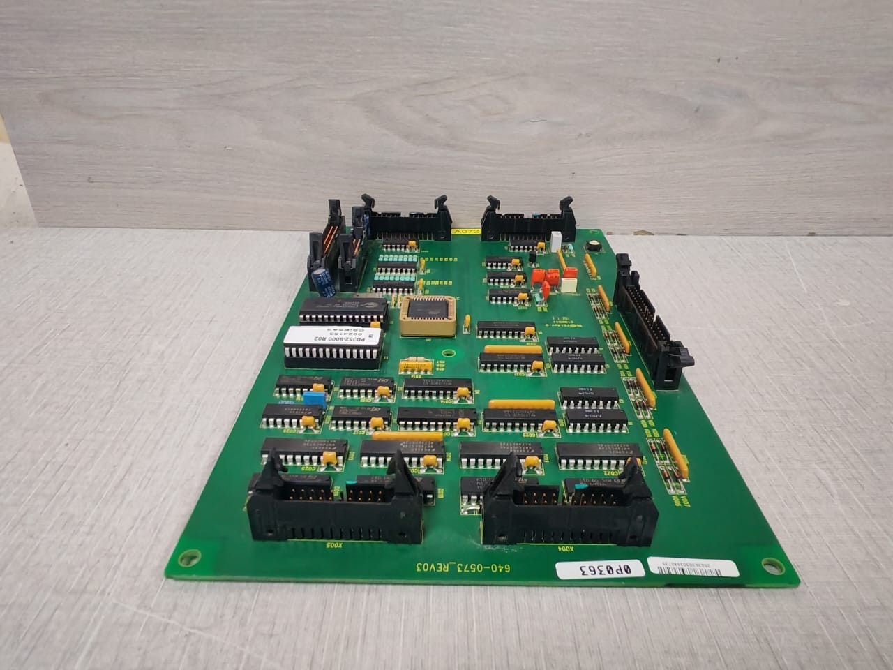 GUTOR BOARD-640 GUTOR 0P0363 PCB BOARD 640-0573 REV.03 7