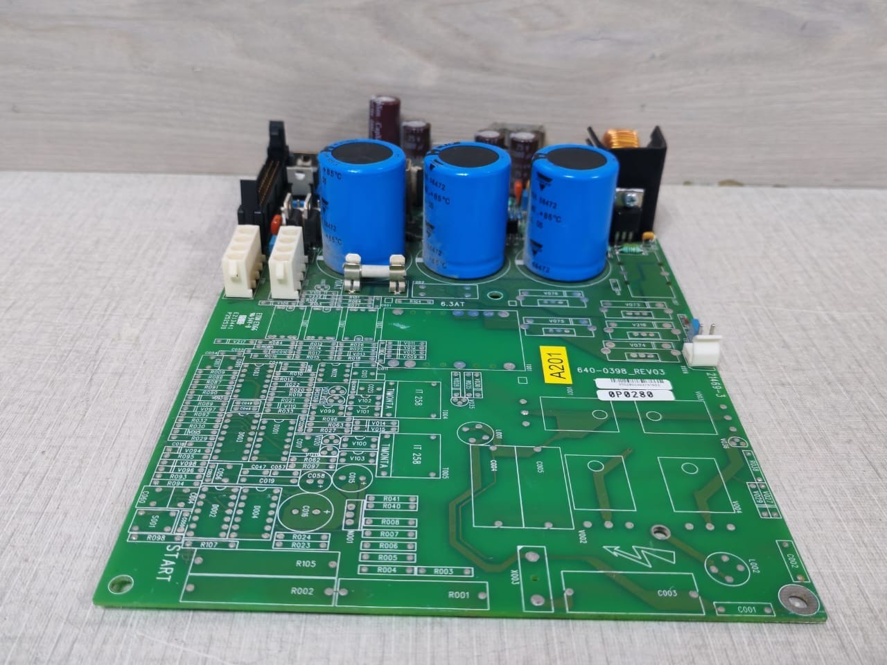 GUTOR BOARD-640 GUTOR 0P0280 PCB CIRCUIT BOARD 640-0398 REV.03 6