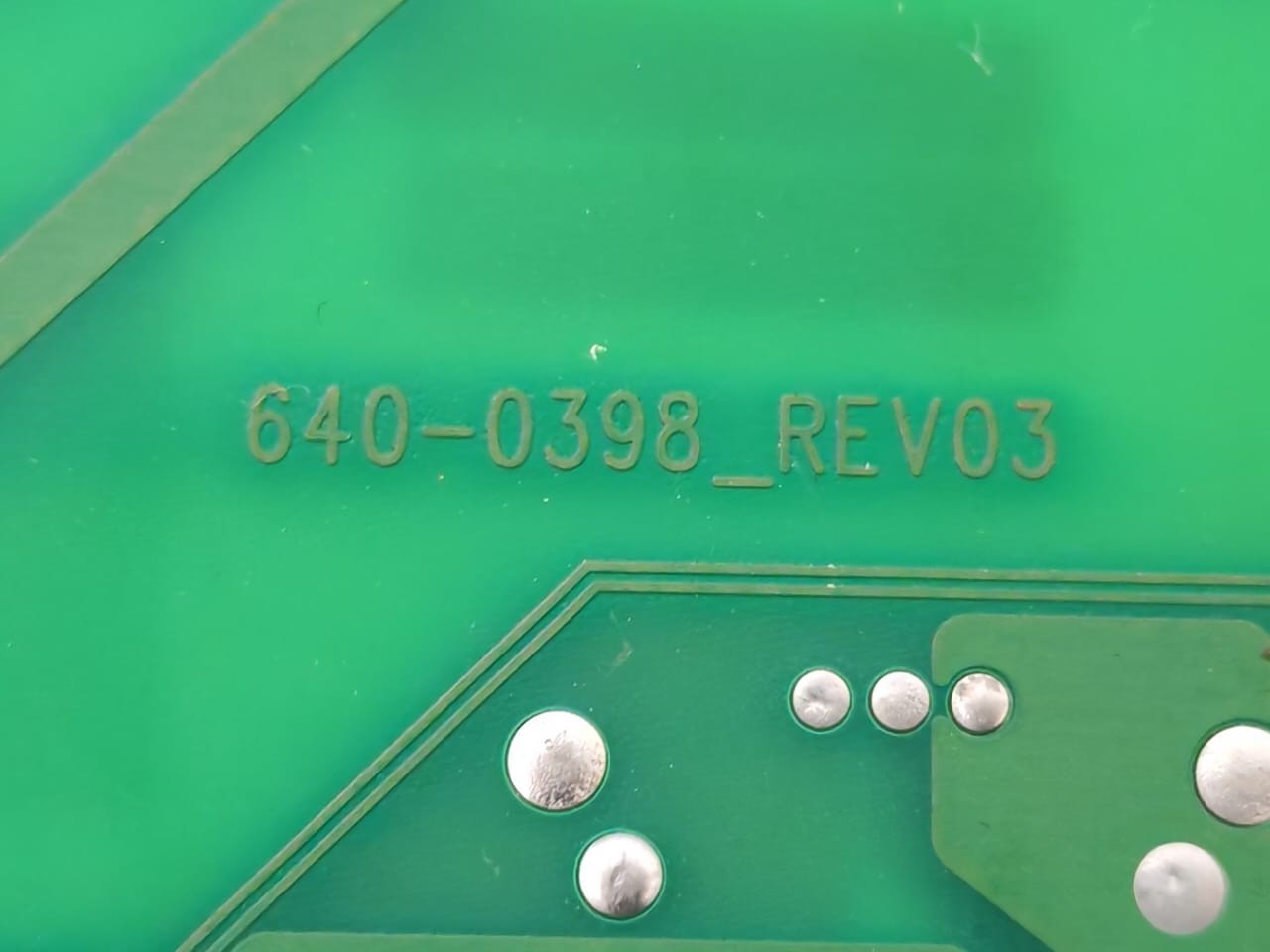 GUTOR BOARD-640 GUTOR 0P0280 PCB CIRCUIT BOARD 640-0398 REV.03 7