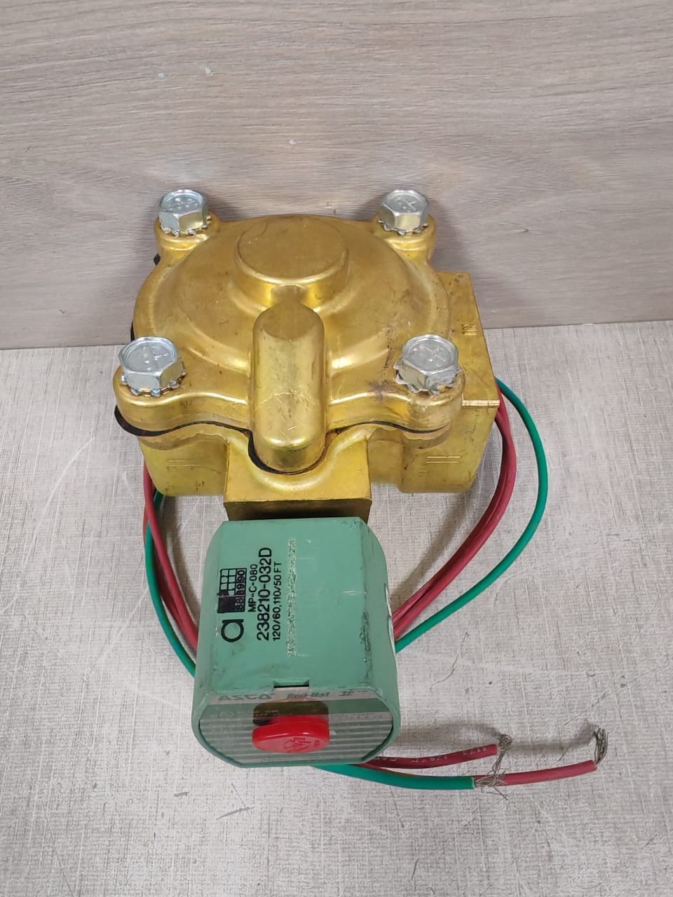 ASCO VALVE-302 ASCO MP-C-080 238210-032-D Shutoff Valve 302-280 9