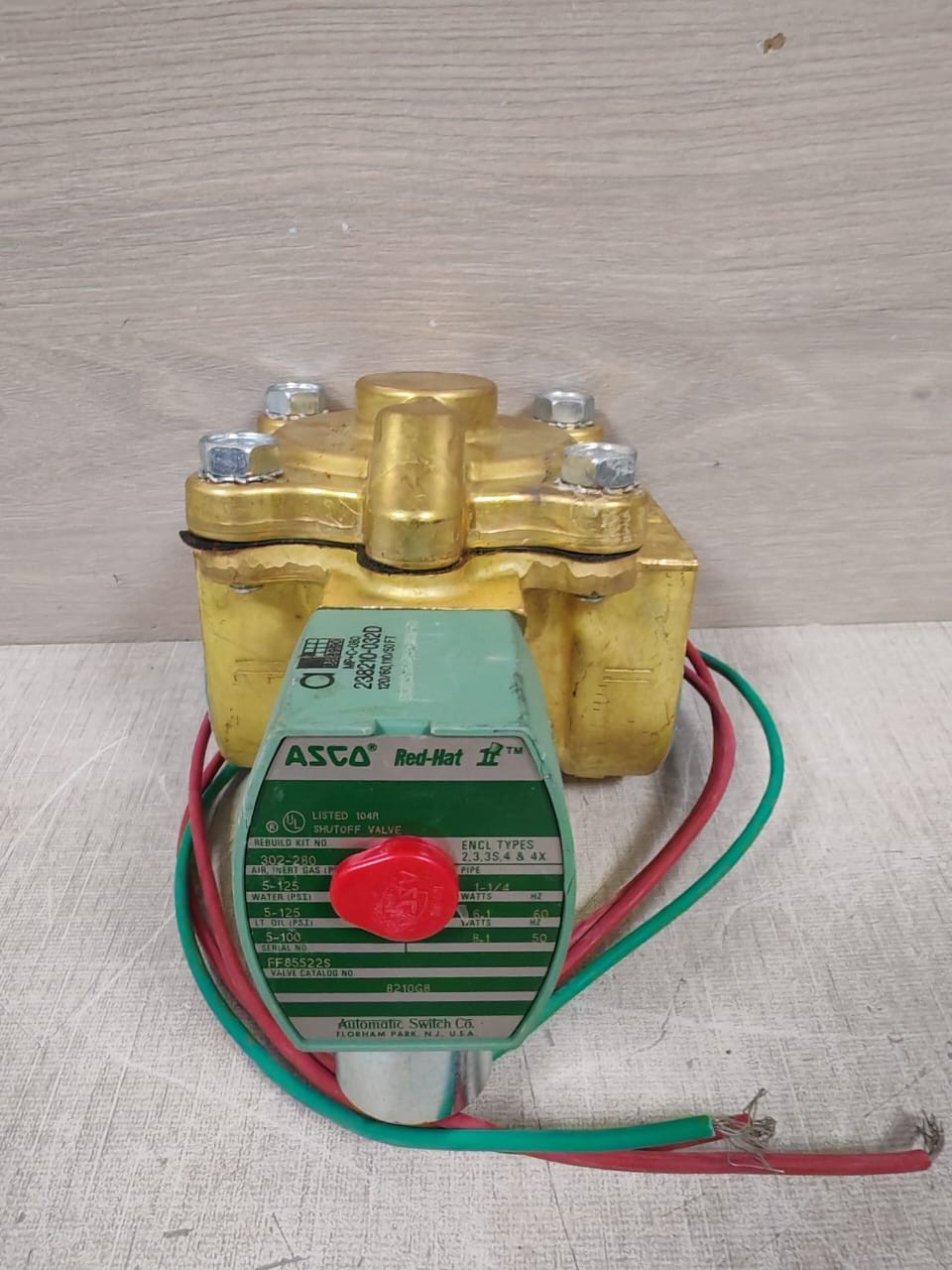 ASCO MP-C-080 238210-032-D Shutoff Valve 302-280