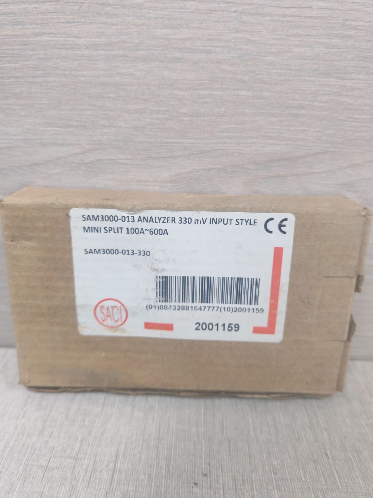SACI SAM3000-013 SACI SAM3000-013 ANALYZER 330 mV INPUT STYLE MINI SPLIT 100A-600A 8