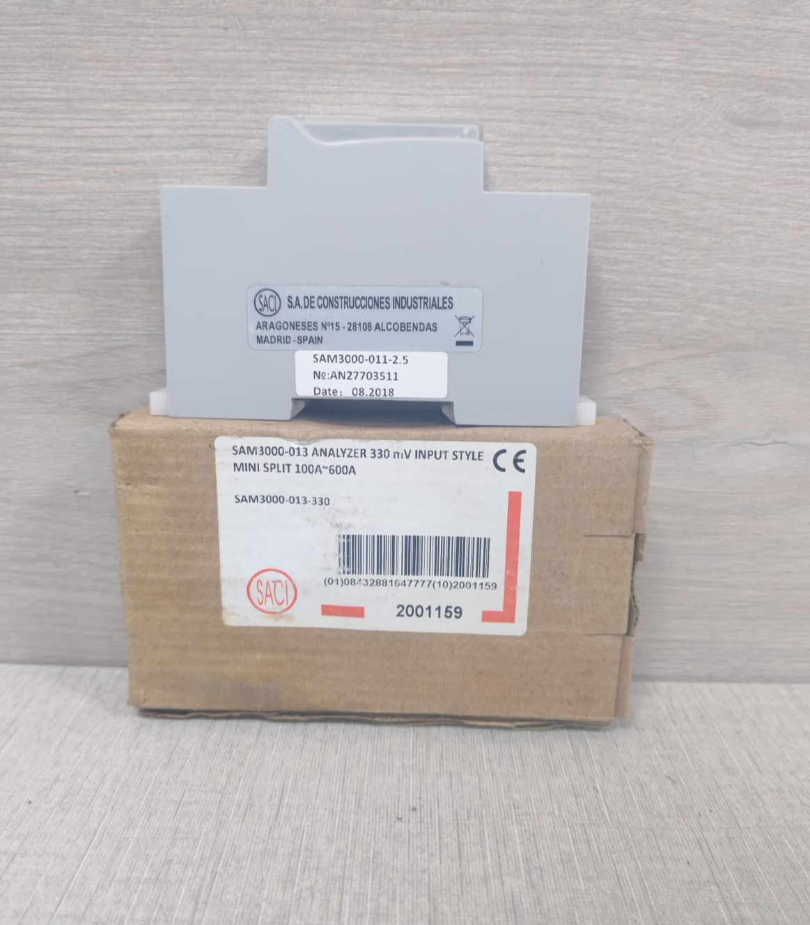 SACI SAM3000-013 ANALYZER 330 mV INPUT STYLE MINI SPLIT 100A-600A