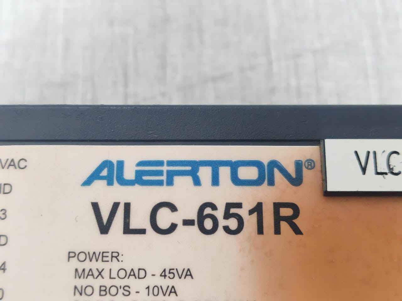 Alerton VLC-651R / VLC-651RZ-K-F ALERTON VLC-651R / VLC-651RZ-K-F CONTROLLER 3