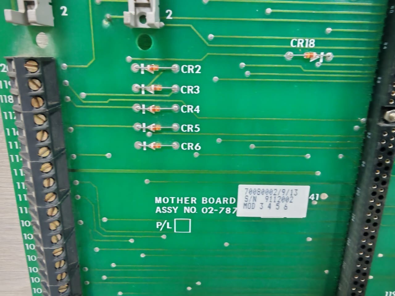 Emerson 12-787891-01 Emerson 70080002/9/13 Mother Board 12-787891-01 3
