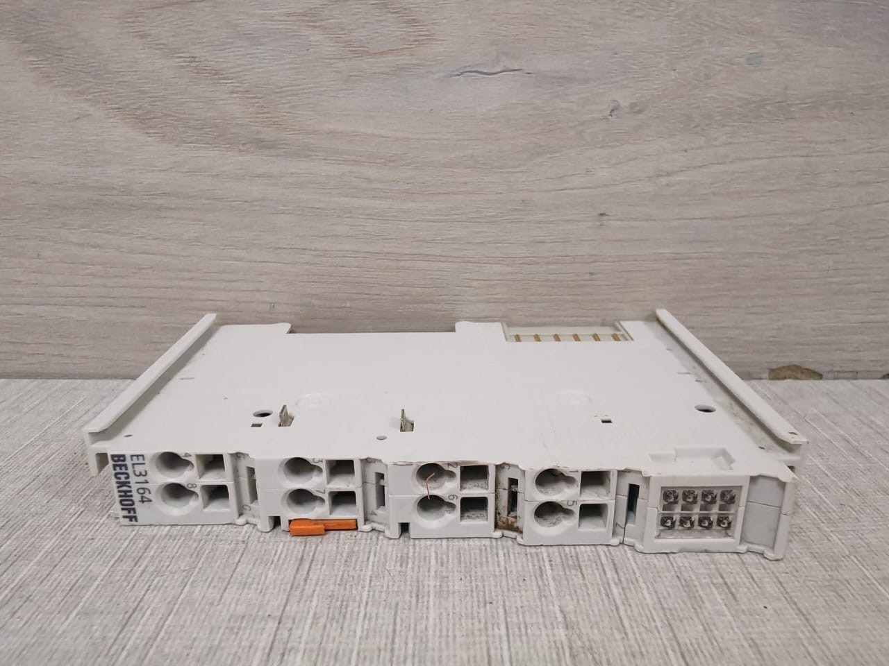Beckhoff EL3164 BECKHOFF EL3164 ETHERCAT TERMINAL 4 CHANNEL ANALOG INPUT VOLTAGE 3