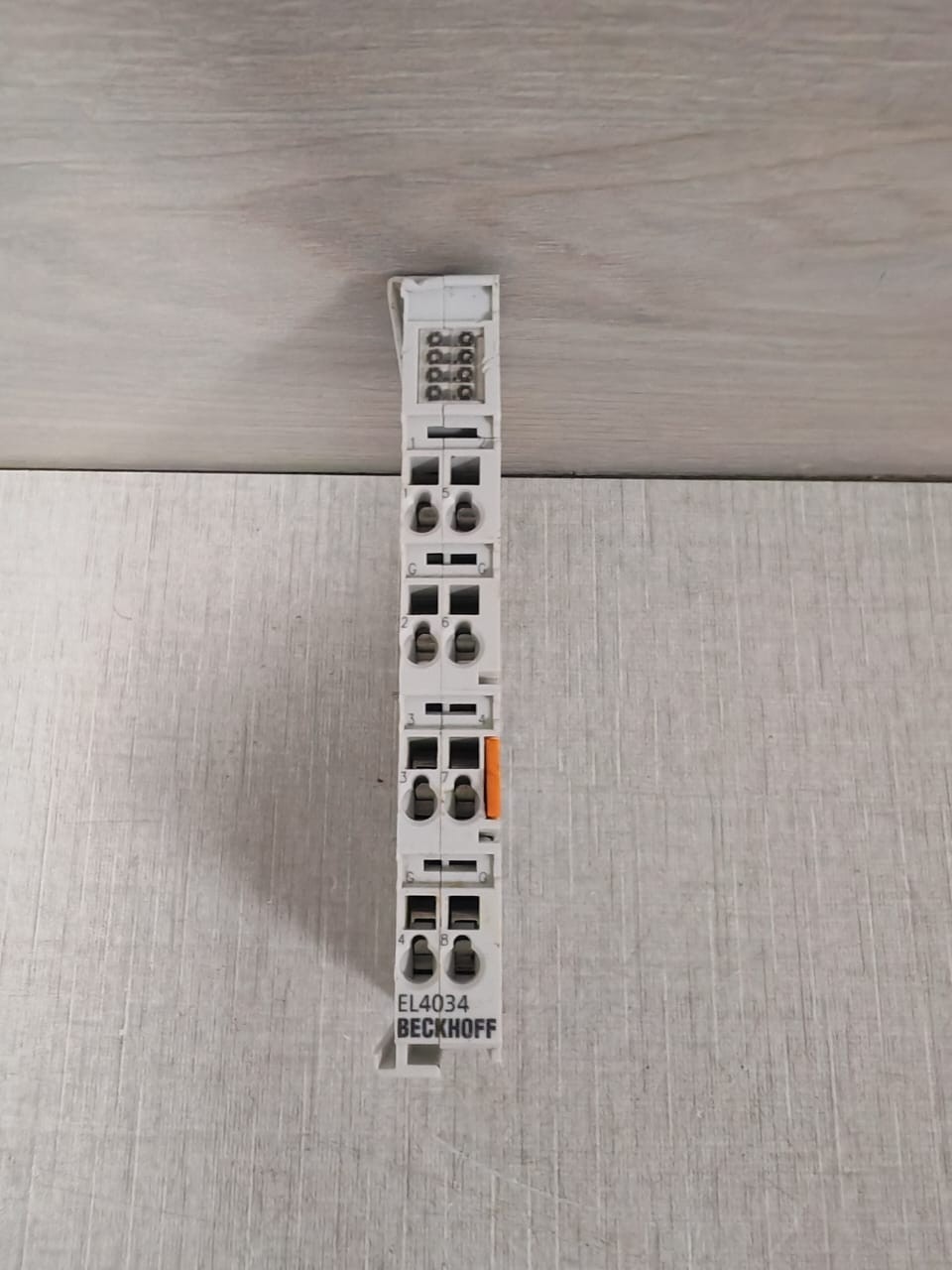 BECKHOFF EL4034 BECKHOFF EL4034 ETHERCAT 4-CHANNEL ANALOG INPUT TERMINAL MODULE 3