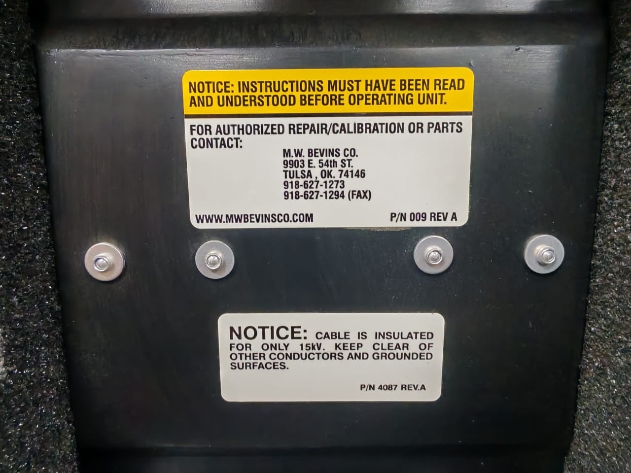 CHANCE C403-3370 CHANCE C403-3370 Digital Phasing Meter to 40 kV 7