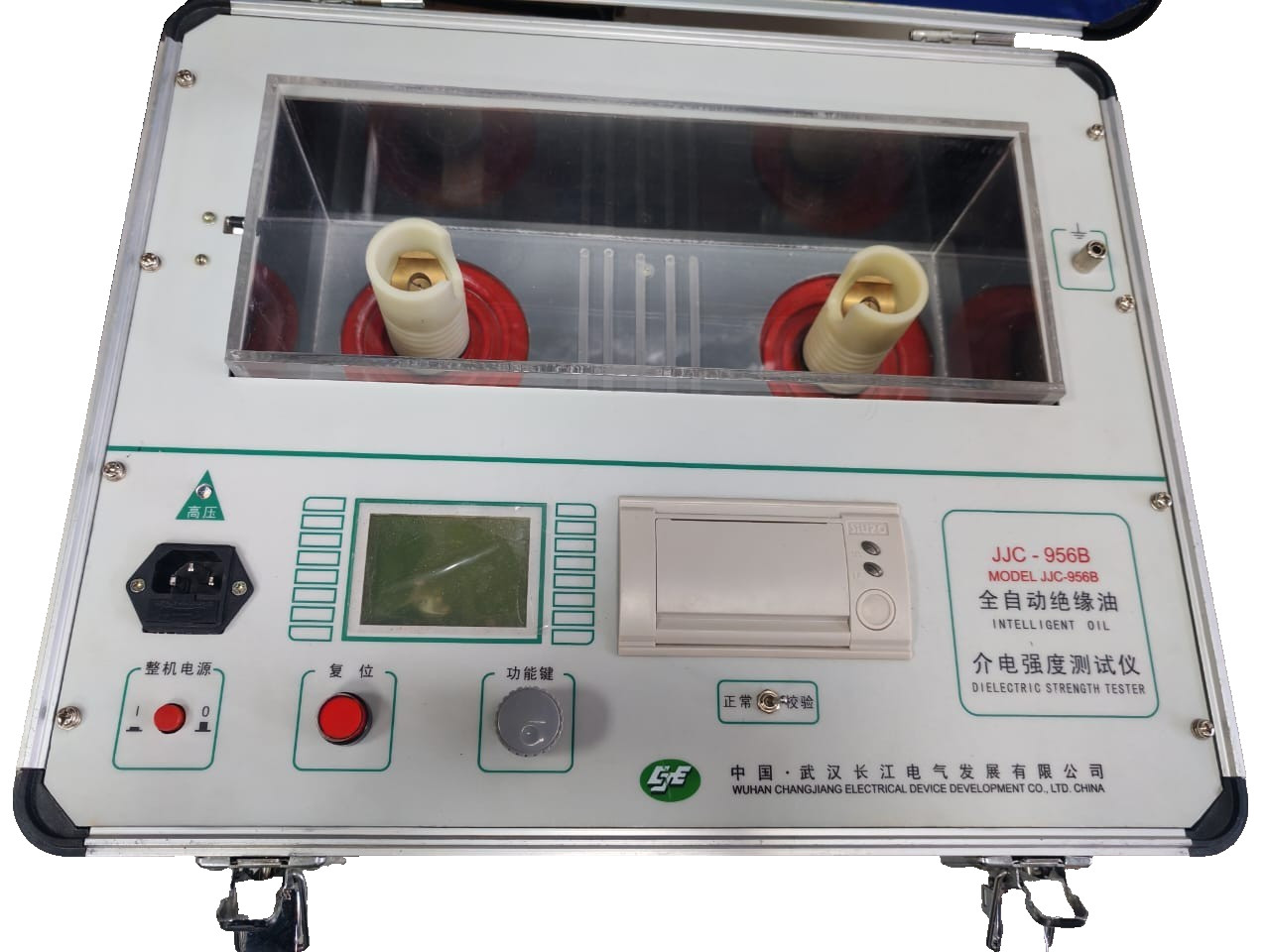 WUHAN CHANGJANG ELECTRICAL DEVICE JJC-956B WUHAN CHANGJANG ELECTRICAL DEVICE JJC-956B INTELLIGENT OIL DIELECTRIC TESTER 2