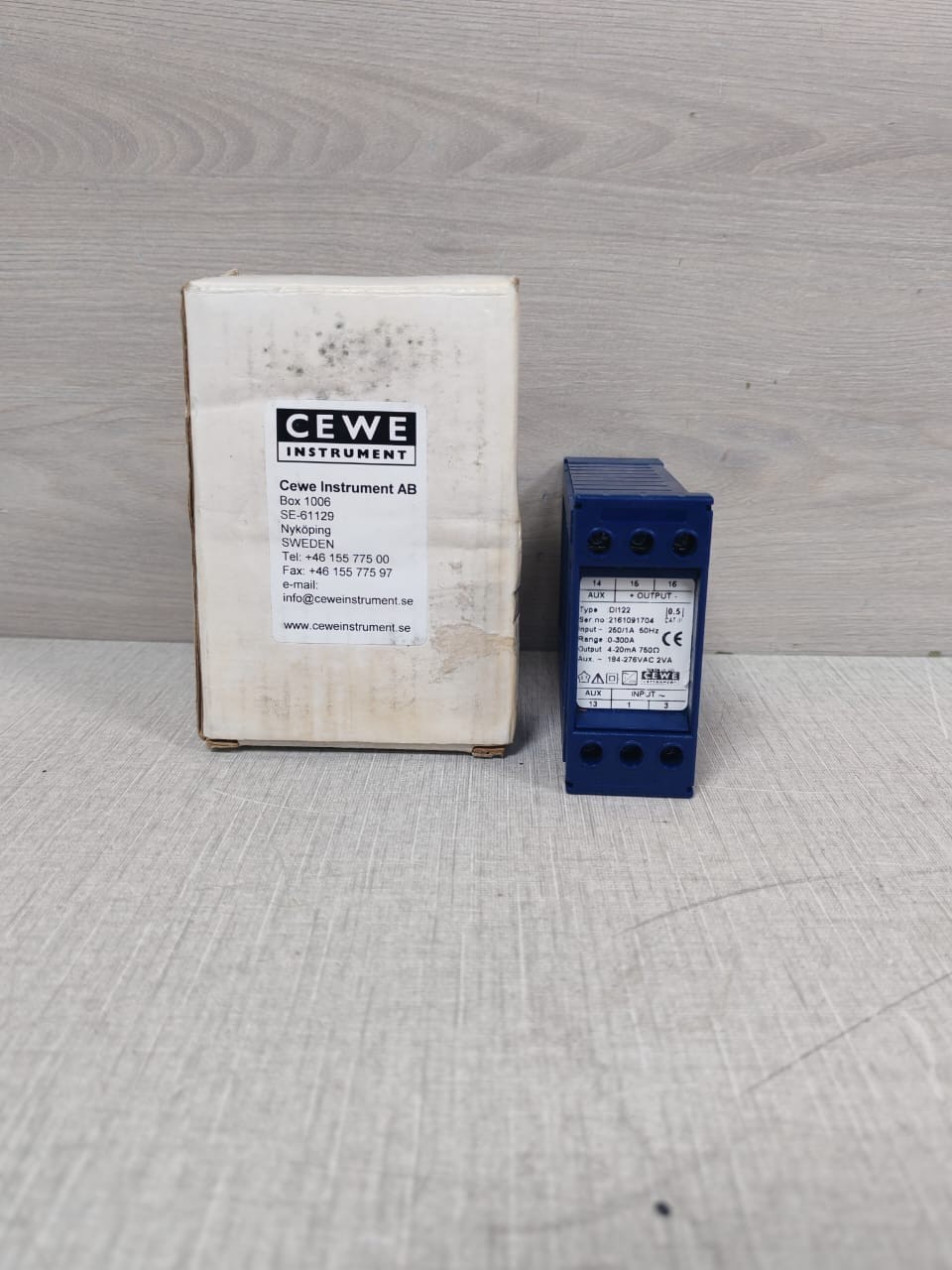CEWE D1 122 CURRENT TRANSDUCER 151212020