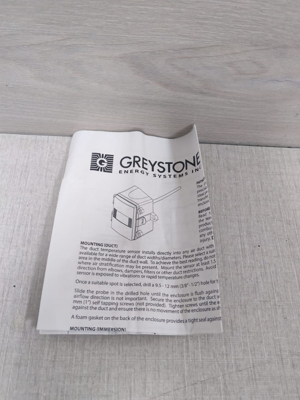 Greystone TSAPA07E GREYSTONE TSAPA07E TEMPERATURE SENSOR ALL PURPOSE 12" 10