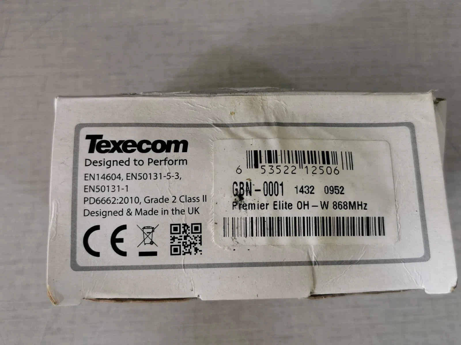Texecom OH-W Texecom Premier Elite OH-W Wireless Optical and Heat Detector 7