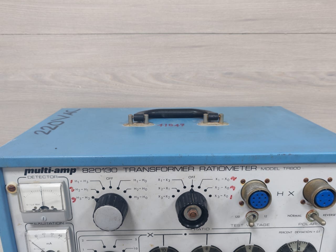 Multi-Amp 820130 Multi-Amp 820130 Transformer Ratiometer Model TR800 2