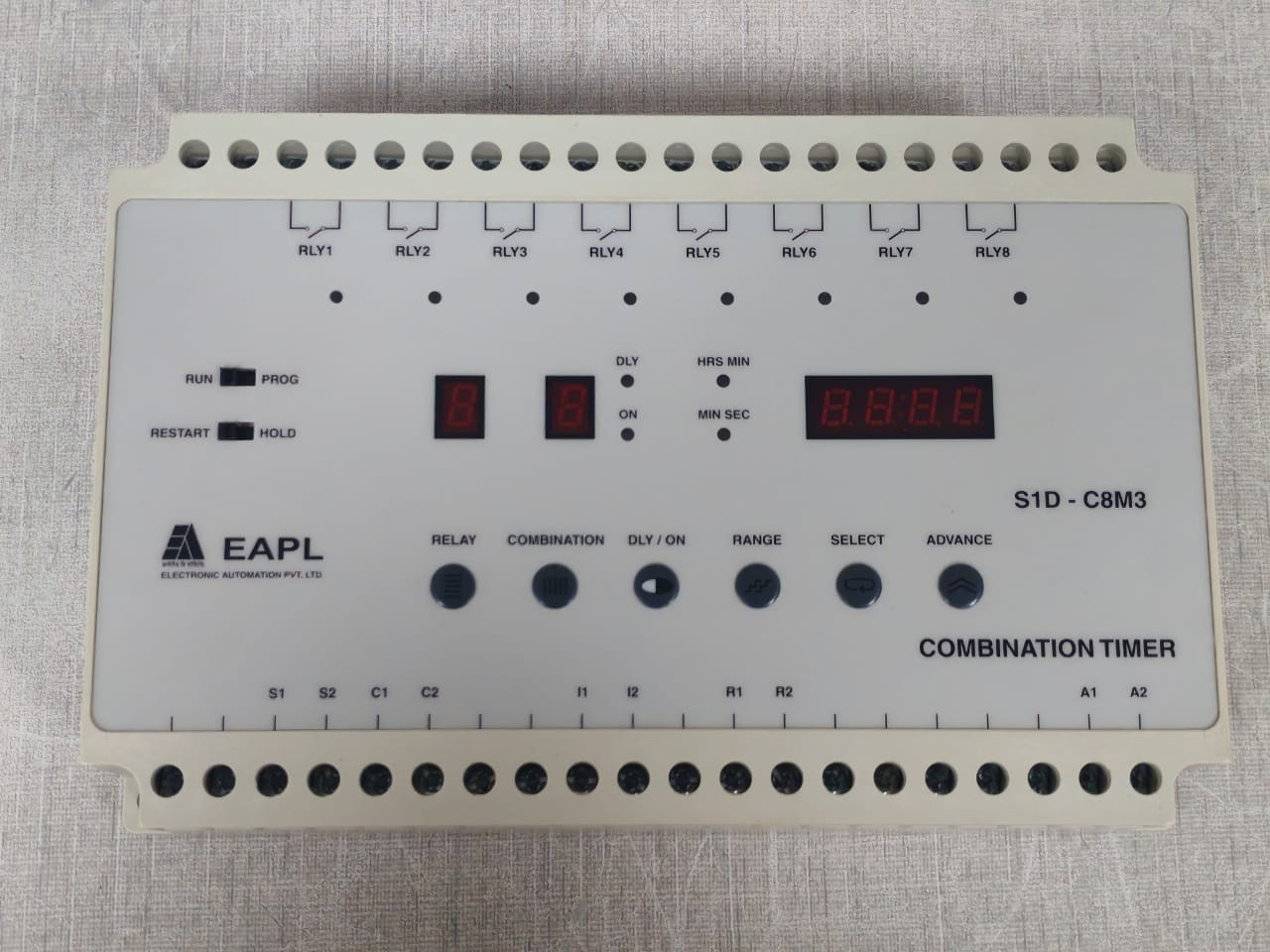 EAPL S1D-C8M3 EAPL S1D-C8M3 COMBINATION 8CHANNEL TIMER 10