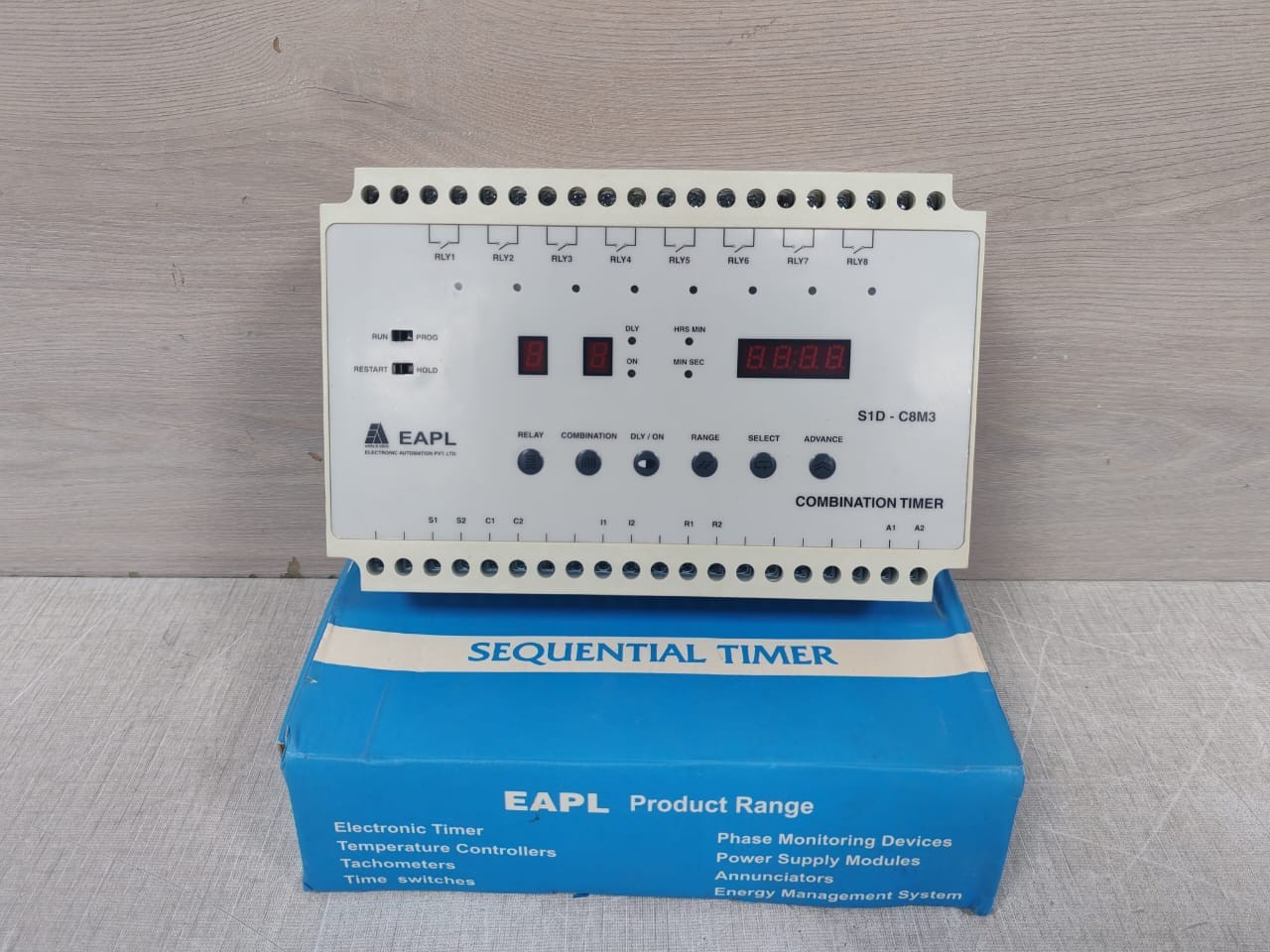 EAPL S1D-C8M3 COMBINATION 8CHANNEL TIMER