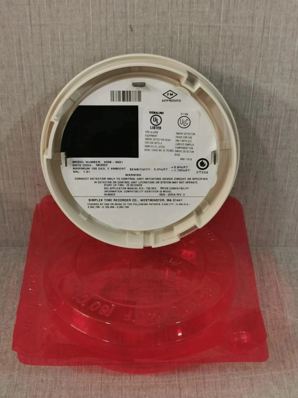 Simplex 4098-9601 Simplex 4098-9601 SMOKE DETECTOR HEAD 7