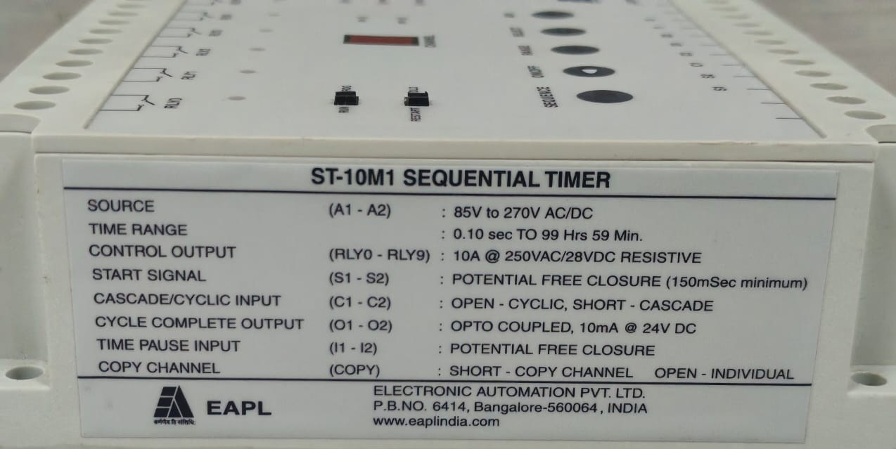 EAPL ST-10M1 EAPL ST-10M1 SEQUENTIAL TIMER 6