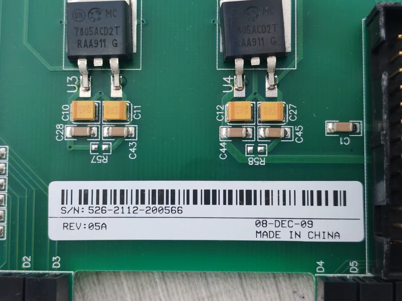 GE 820-0476 REV.00 GE 820-0476 REV.00 Digital Input Submodule D20 EME 10BASE-FL 5