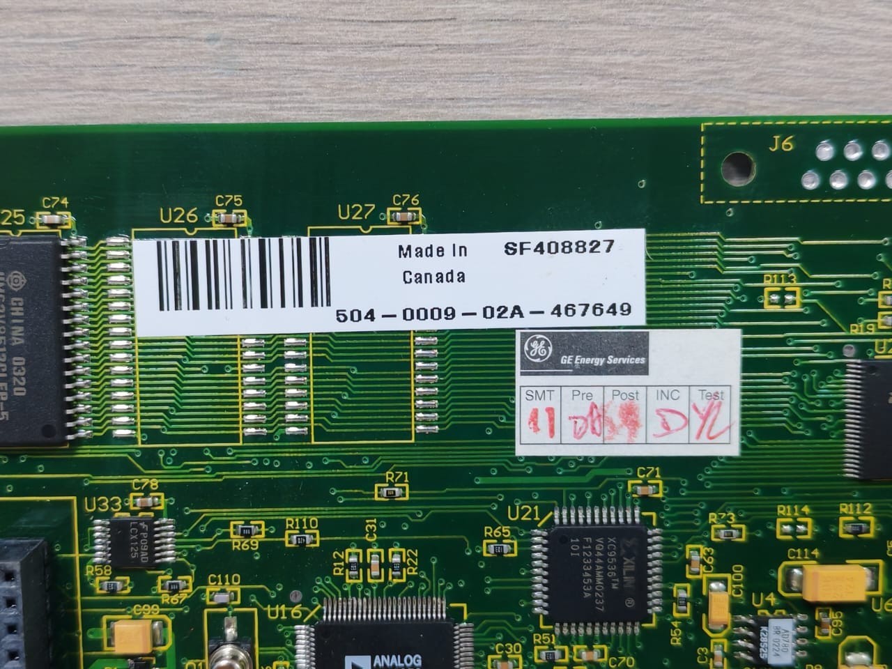 GE 820-0429/02 GE 820-0429/02 Protection Relay Board 3