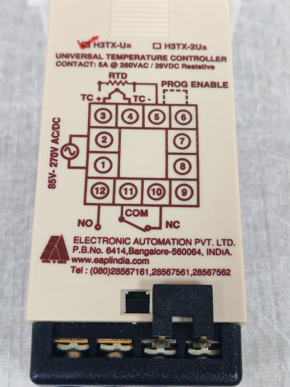 EAPL H3TX-UA EAPL H3TX-UA UNIVERSAL TEMPERATURE CONTROLLER 250VAC 9