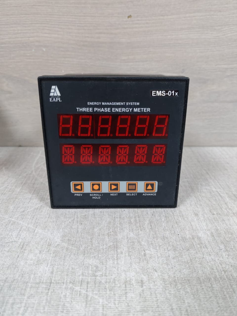EAPL EMS-01X EAPL EMS-01X THREE PHASE ENERGY METER- W/O ORIGINAL BOX 2
