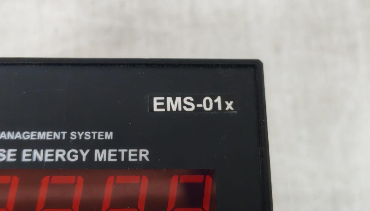 EAPL EMS-01X EAPL EMS-01X THREE PHASE ENERGY METER- W/O ORIGINAL BOX 3