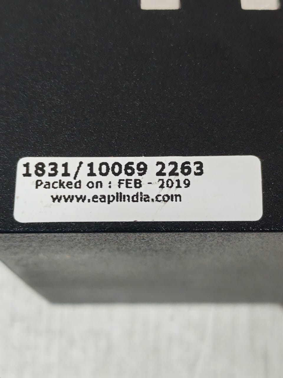 EAPL EMS-01 EAPL EMS-01 THREE PHASE ENERGY METER VER.6.0 7