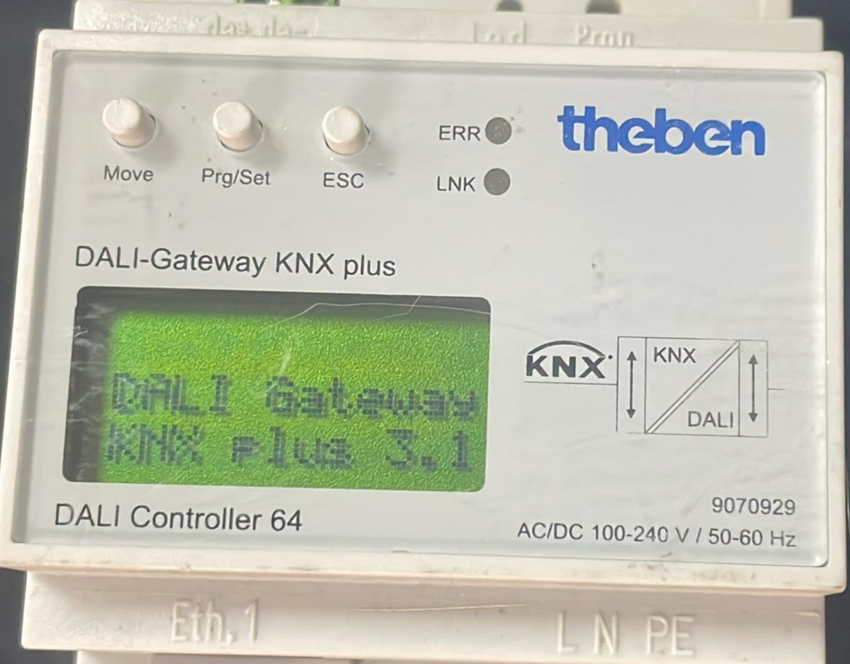 THEBEN 9070929 THEBEN Dali-Gateway KNX plus DALI Controller 64 9070929 2
