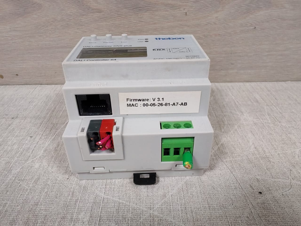 THEBEN 9070929 THEBEN Dali-Gateway KNX plus DALI Controller 64 9070929 3