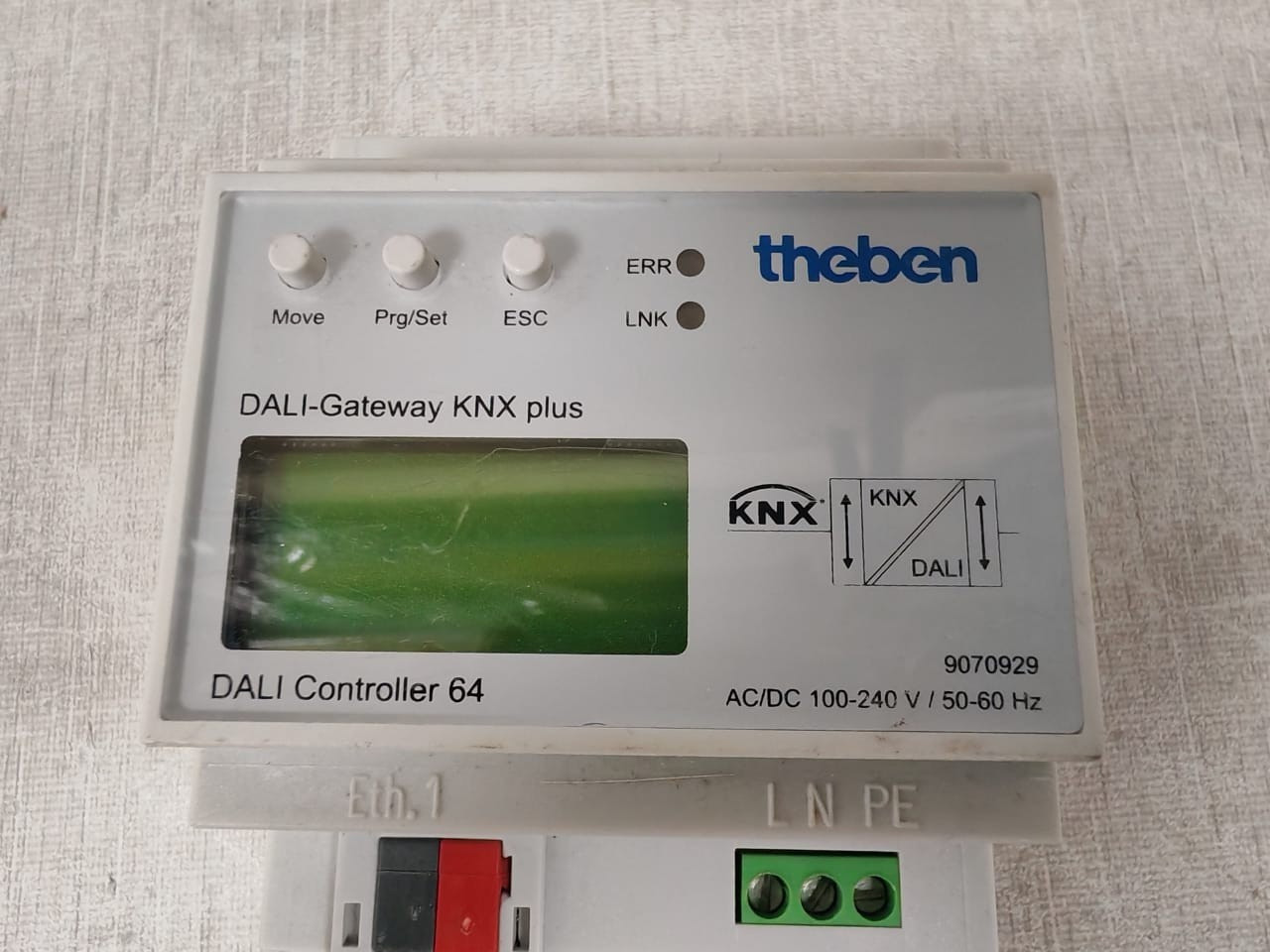 THEBEN 9070929 THEBEN Dali-Gateway KNX plus DALI Controller 64 9070929 9