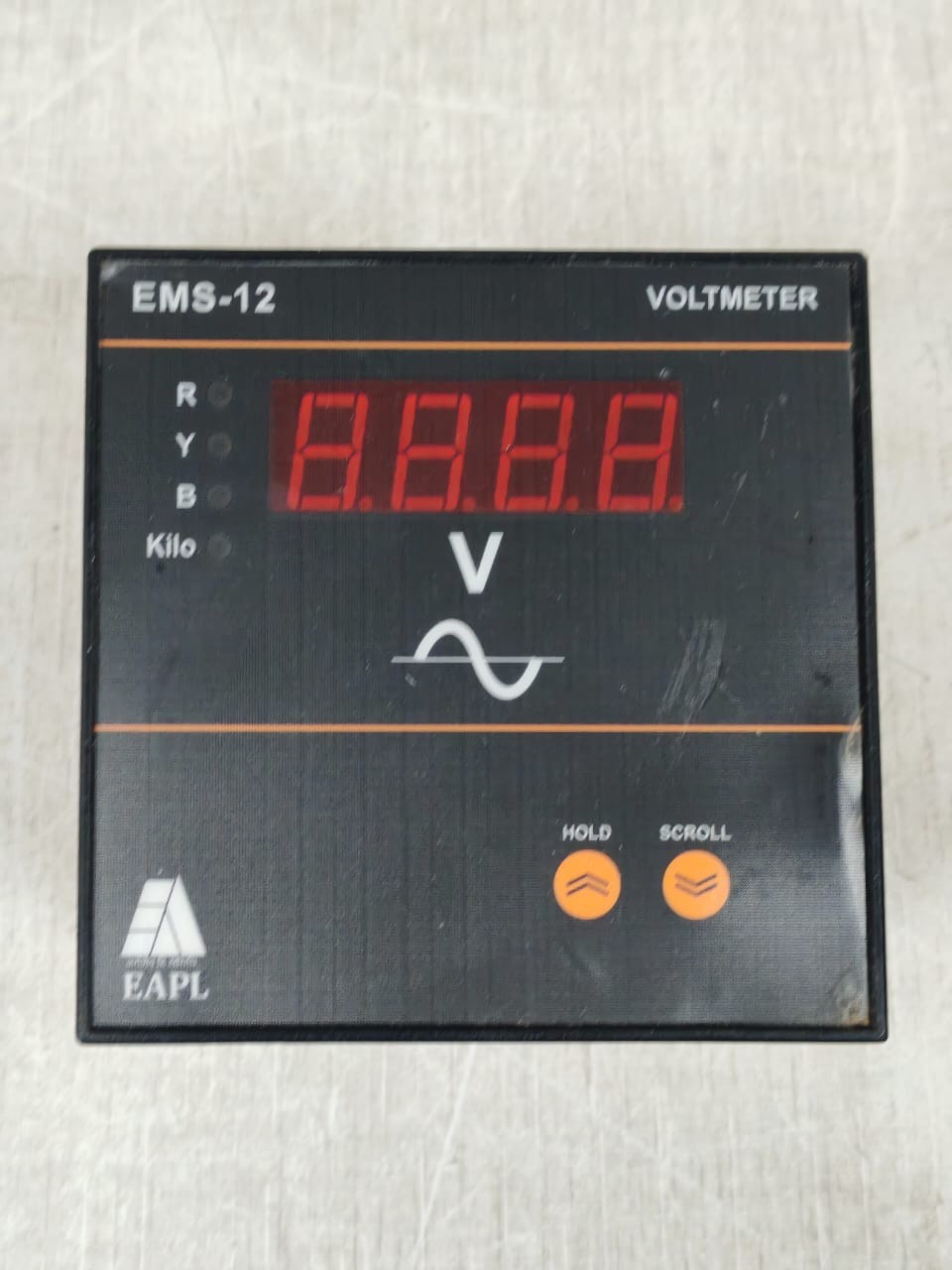 EAPL EMS-12 EAPL EMS-12 VOLTMETER 240VAC 2