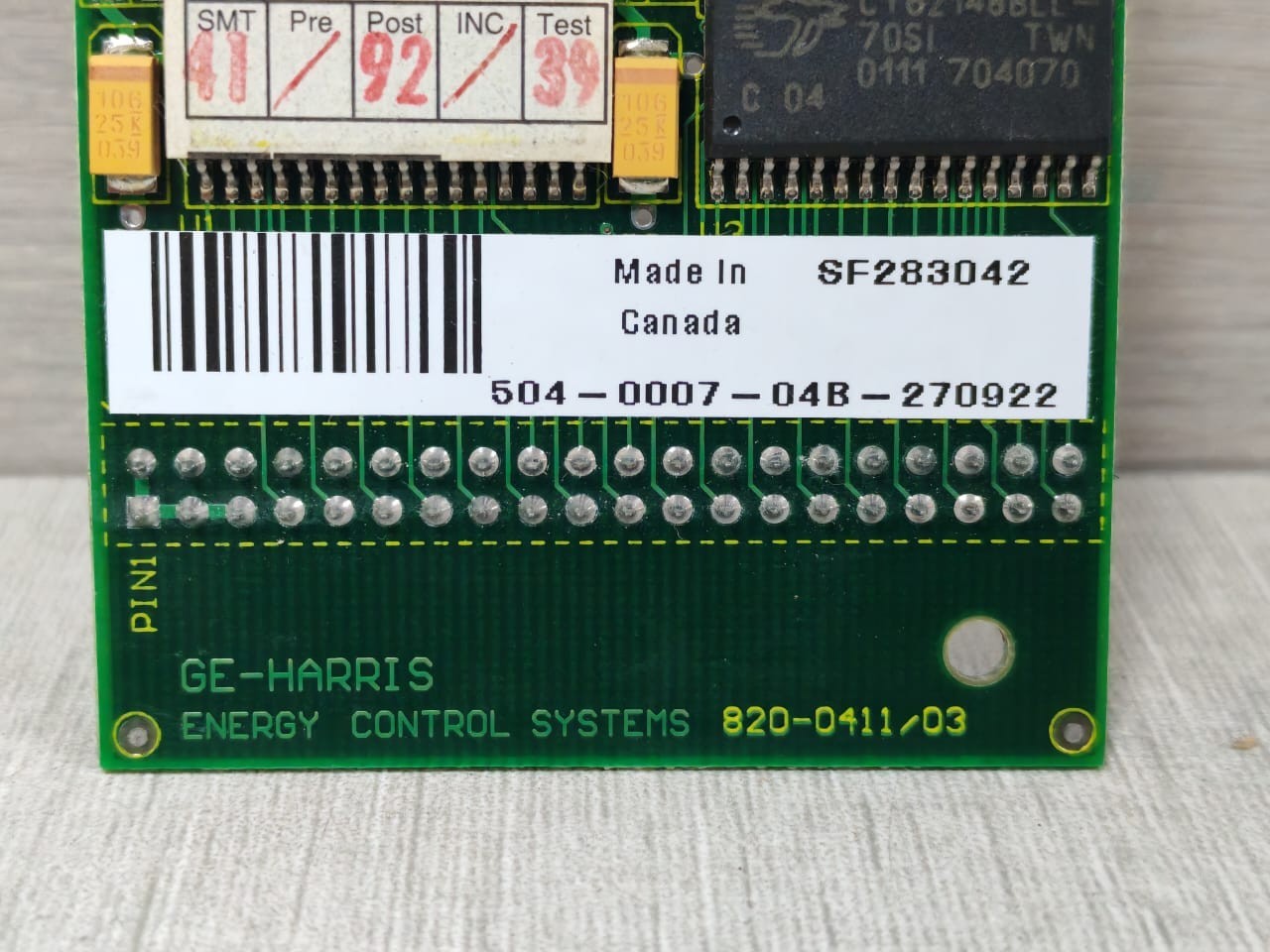 GE 820-0411/03 GE-HARRIS 820-0411/03 Energy Control System 2
