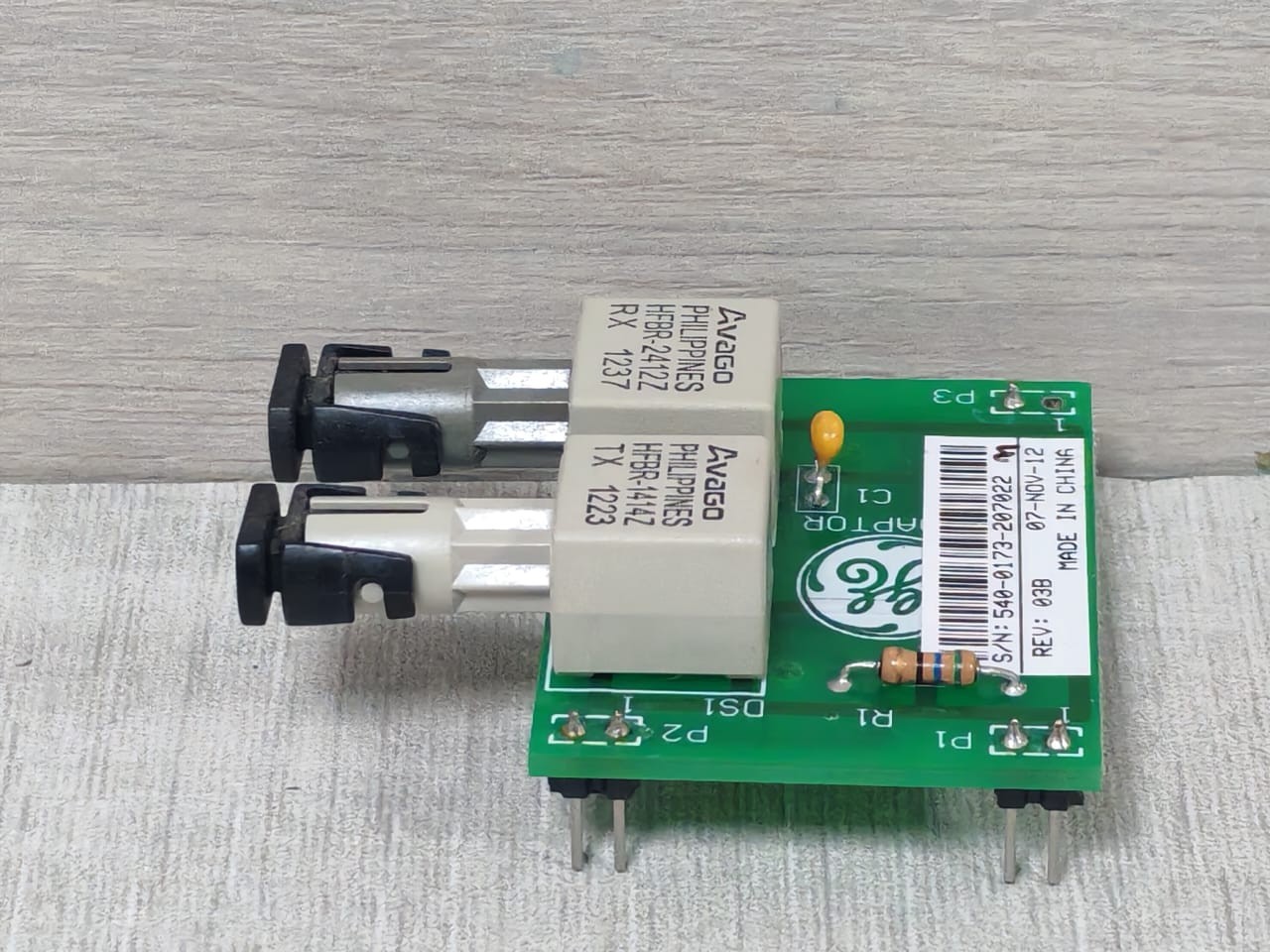 GE 820-0231 Rev.0 GE 820-0231 Rev.0 Fiber Optic Transmitter 6