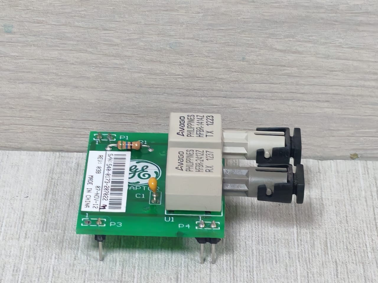 GE 820-0231 Rev.0 GE 820-0231 Rev.0 Fiber Optic Transmitter 7